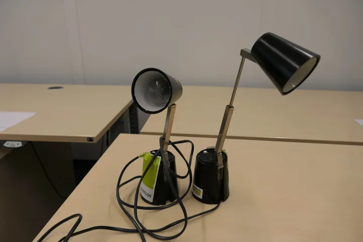 2x Tischleuchte